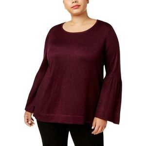 Calvin Klein Metallic Sweater